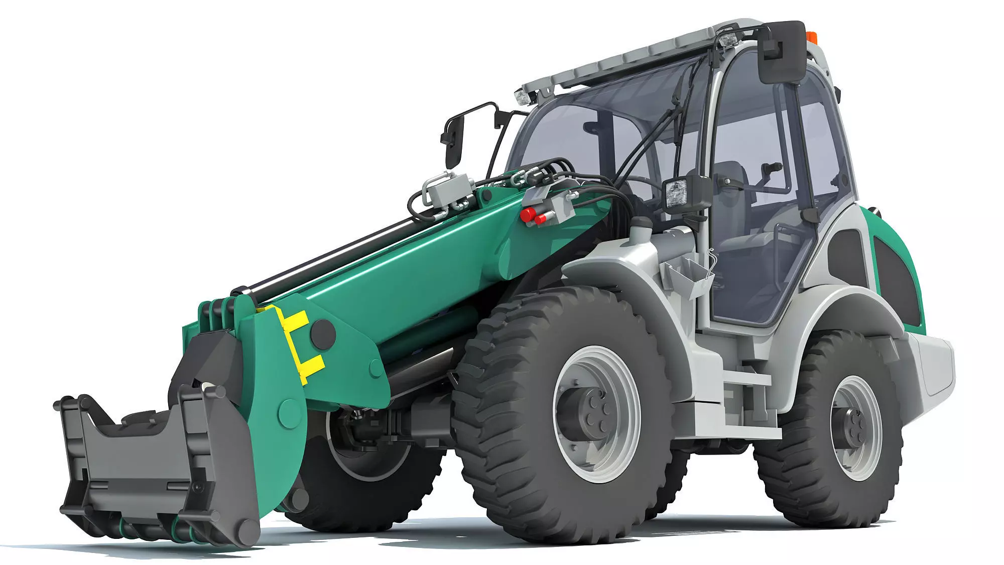 Wheel Loader 3D model_0