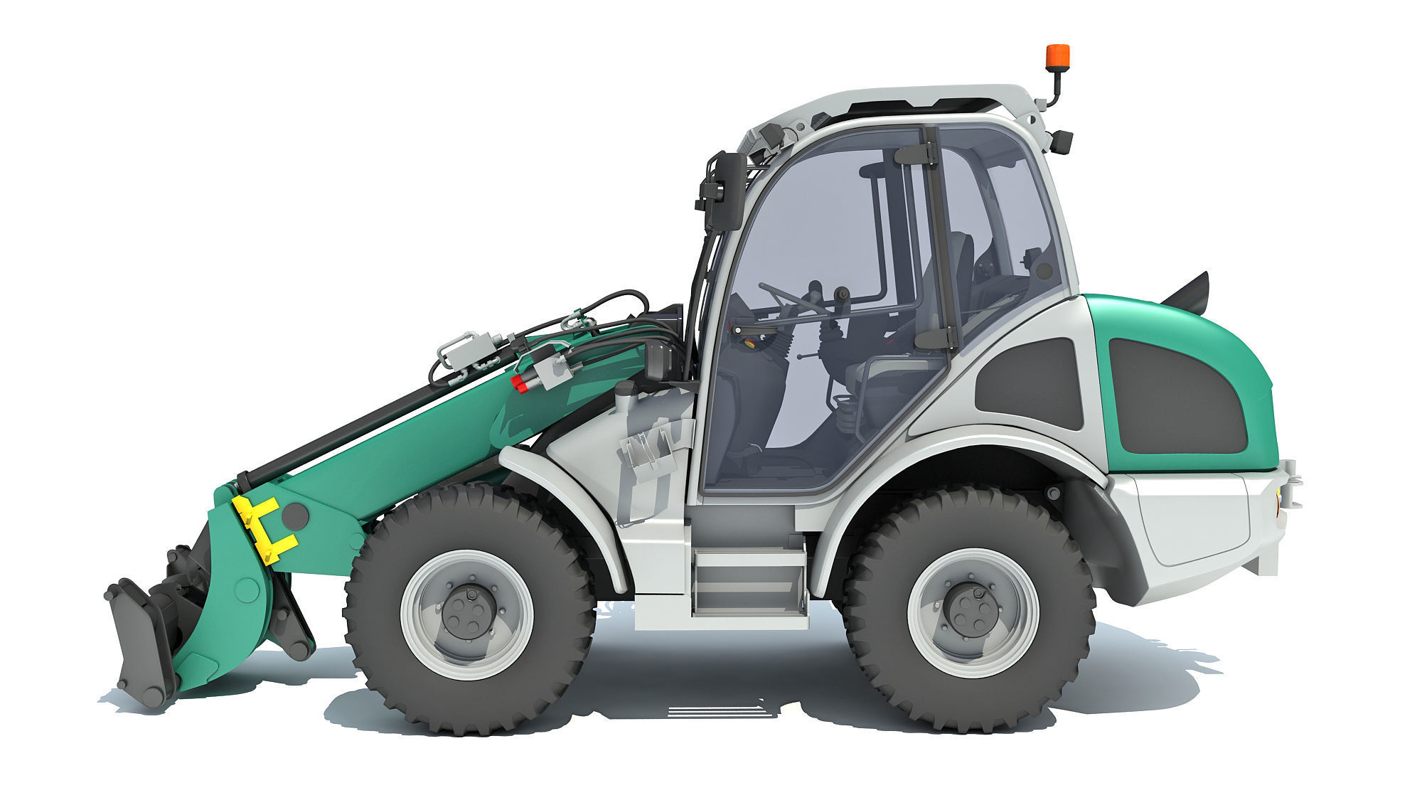 Wheel Loader 3D model_2