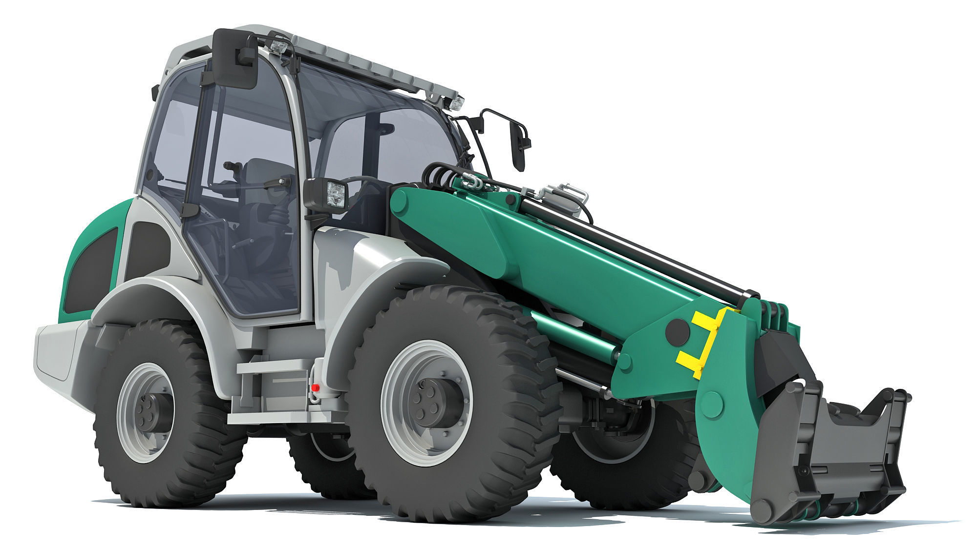 Wheel Loader 3D model_9