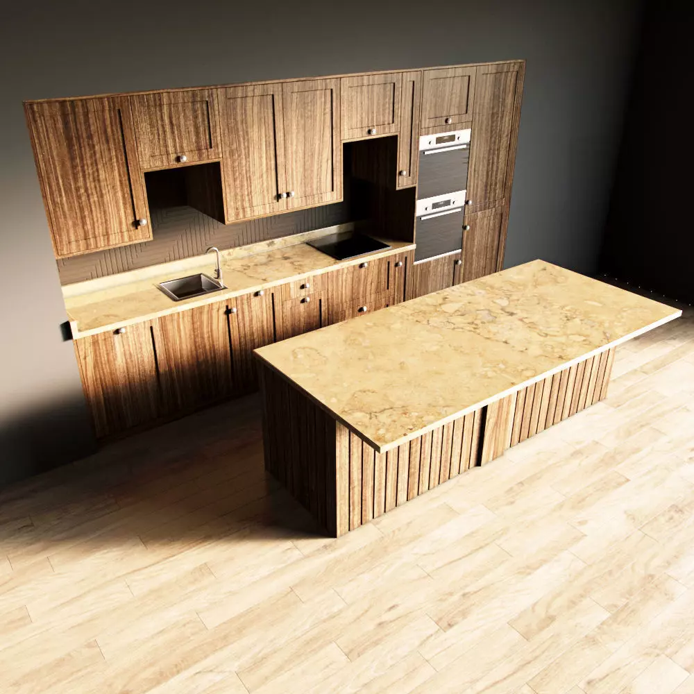 16-Kitchen4 texture 2 3D model_0