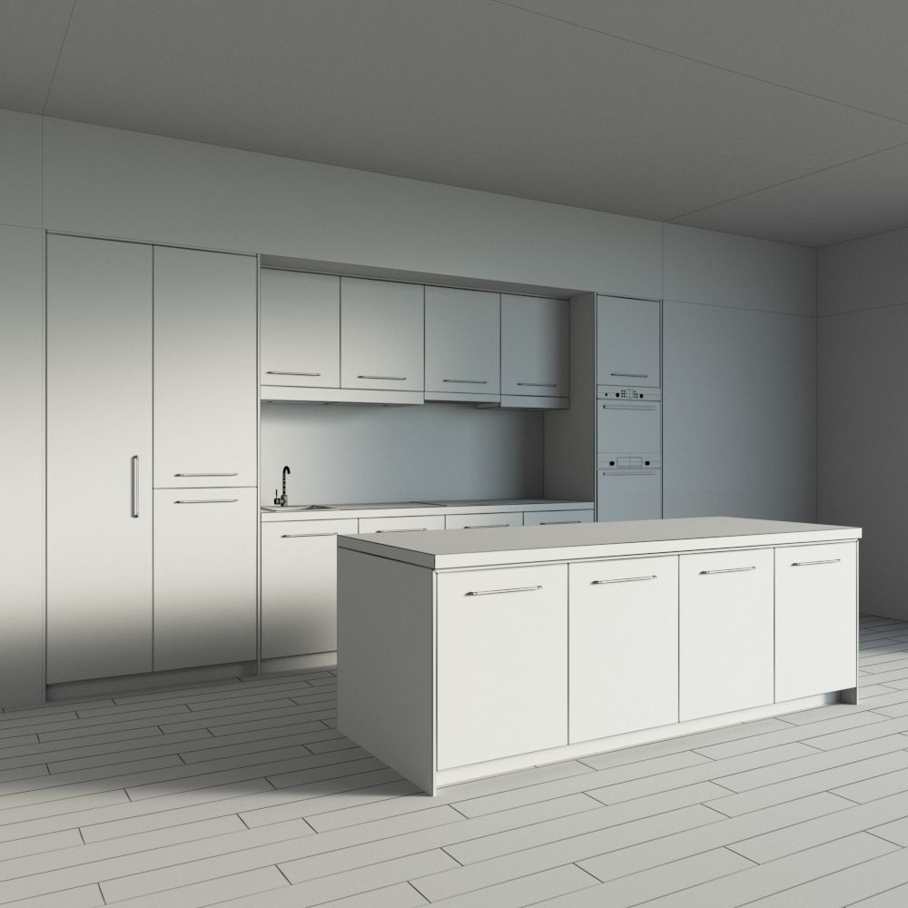 19-Kitchen7 texture 2 3D model_4