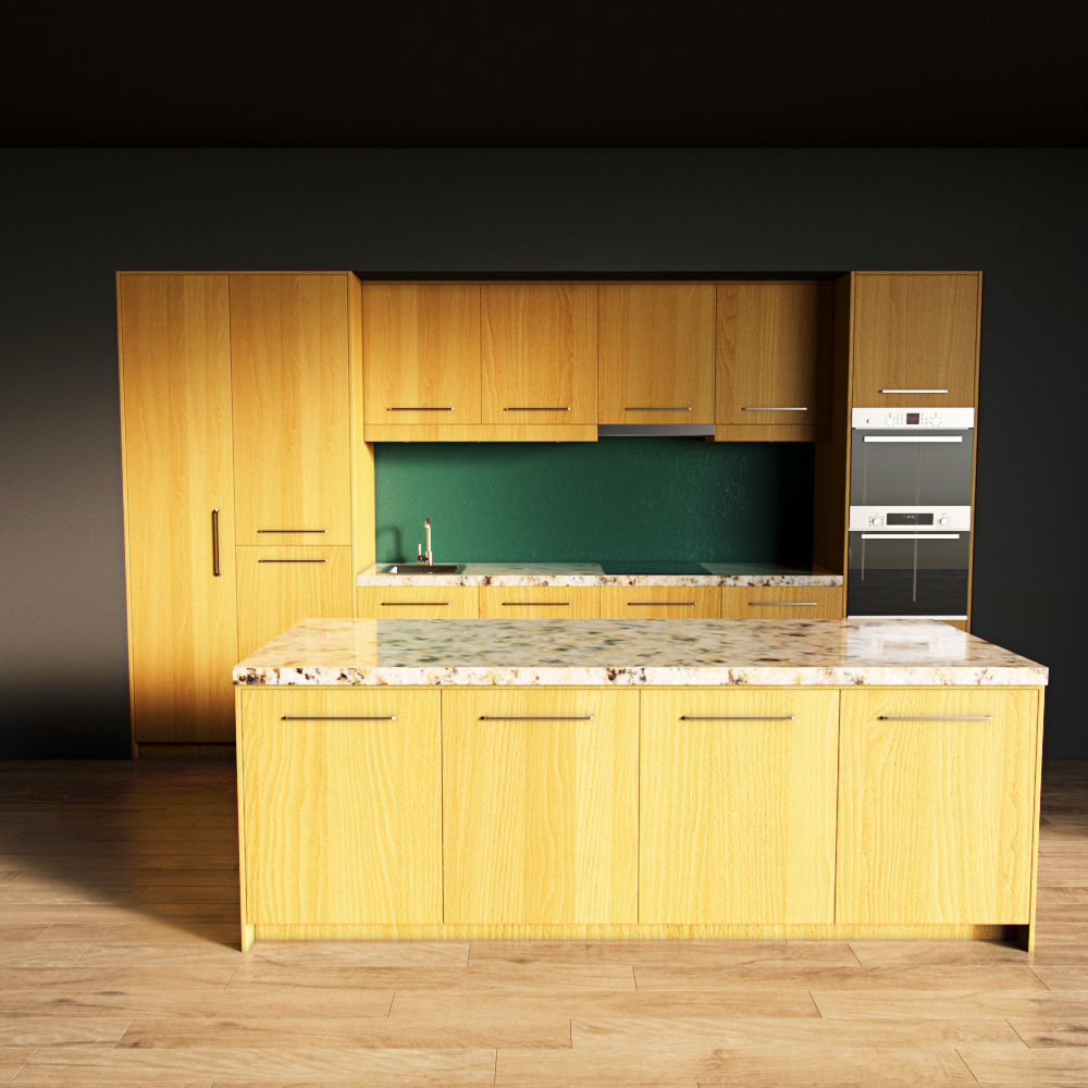 19-Kitchen7 texture 2 3D model_2