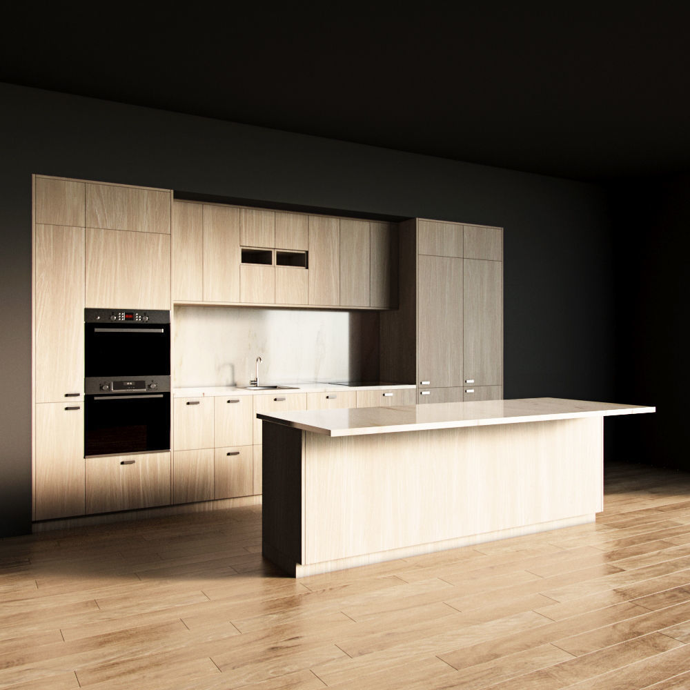 20-Kitchen8 texture 2 3D model_1