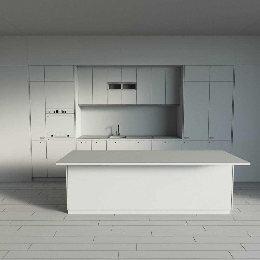 20-Kitchen8 texture 2 3D model_5