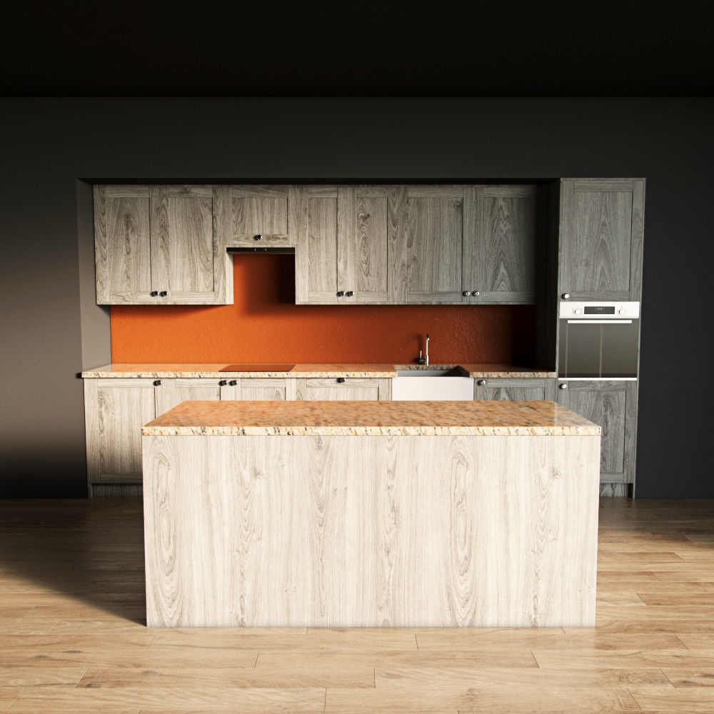 22-Kitchen10 texture 2 3D model_2