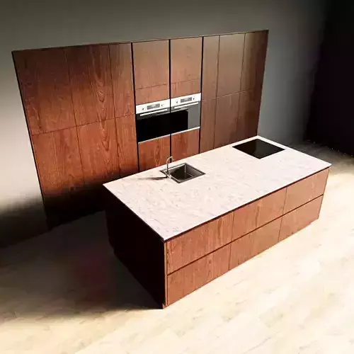 23-Kitchen11 texture 2 3D model