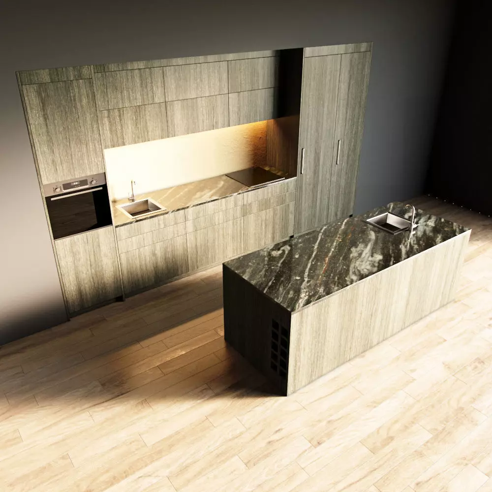 29-Kitchen5 texture 3 3D model