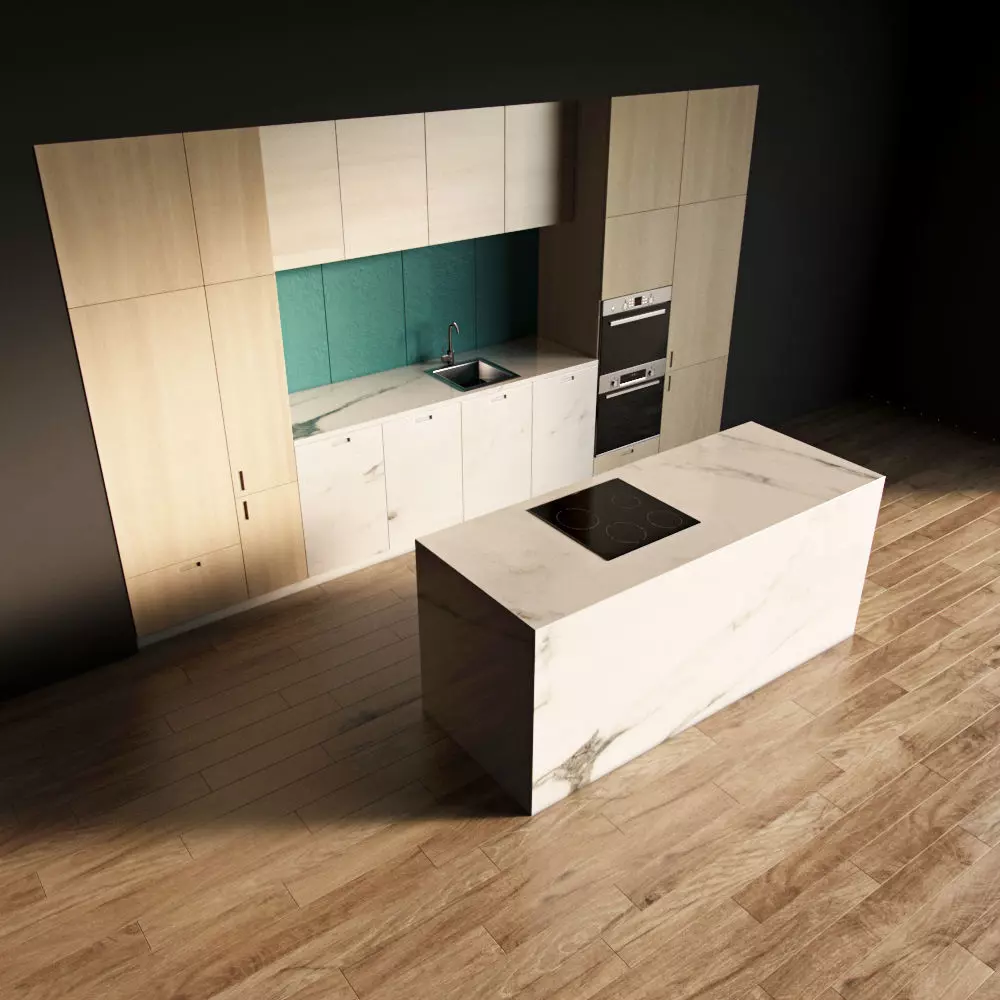 33-Kitchen9 texture 3 3D model_0