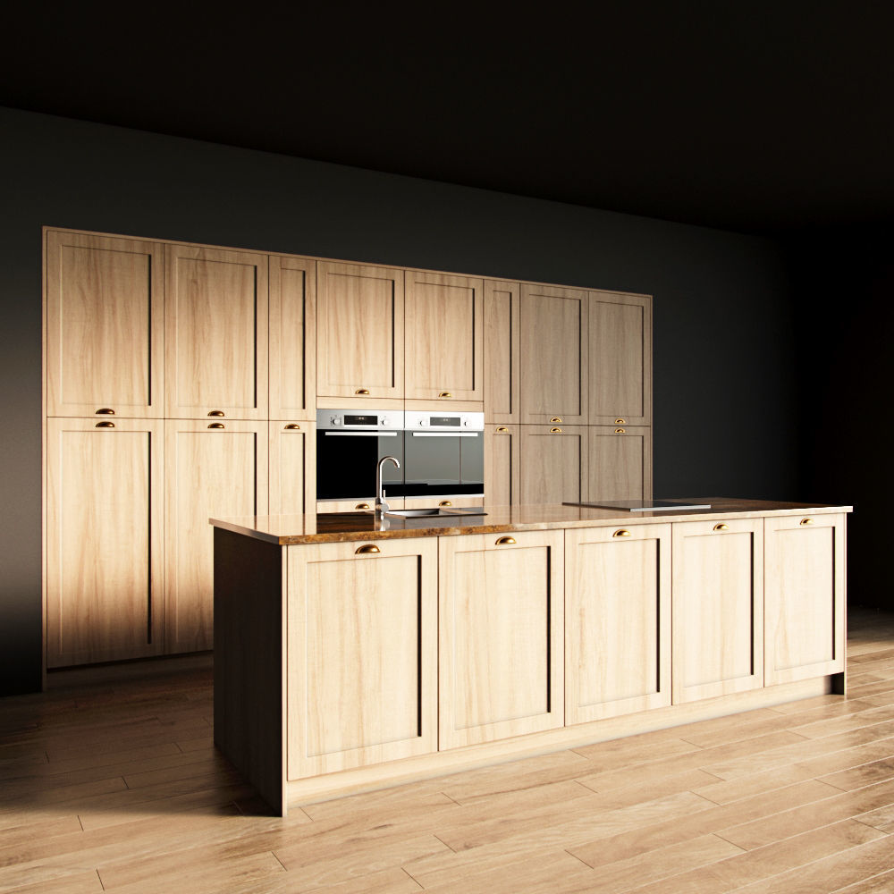 38-Kitchen2 texture 4 3D model_1