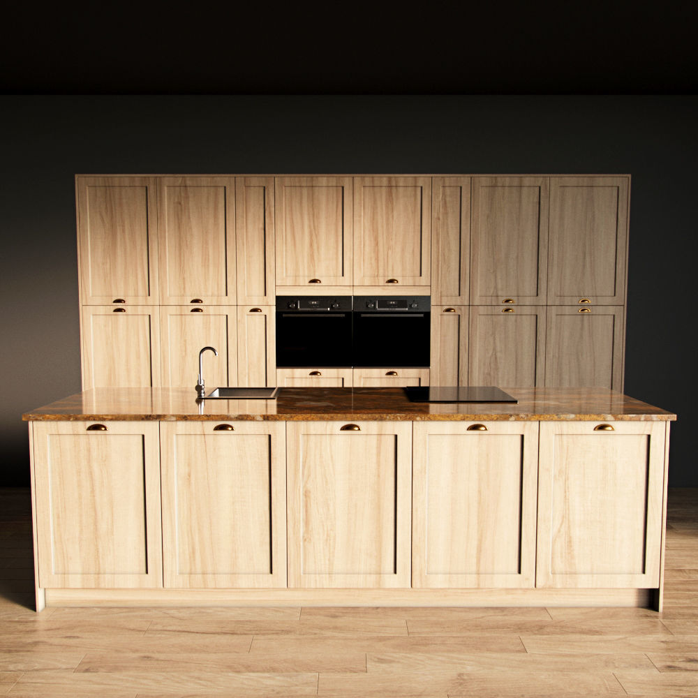 38-Kitchen2 texture 4 3D model_2