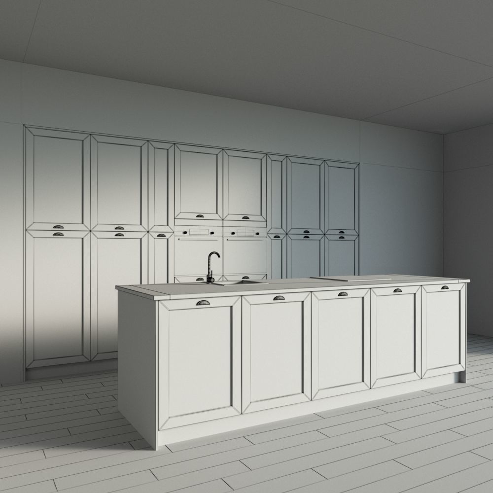 38-Kitchen2 texture 4 3D model_4