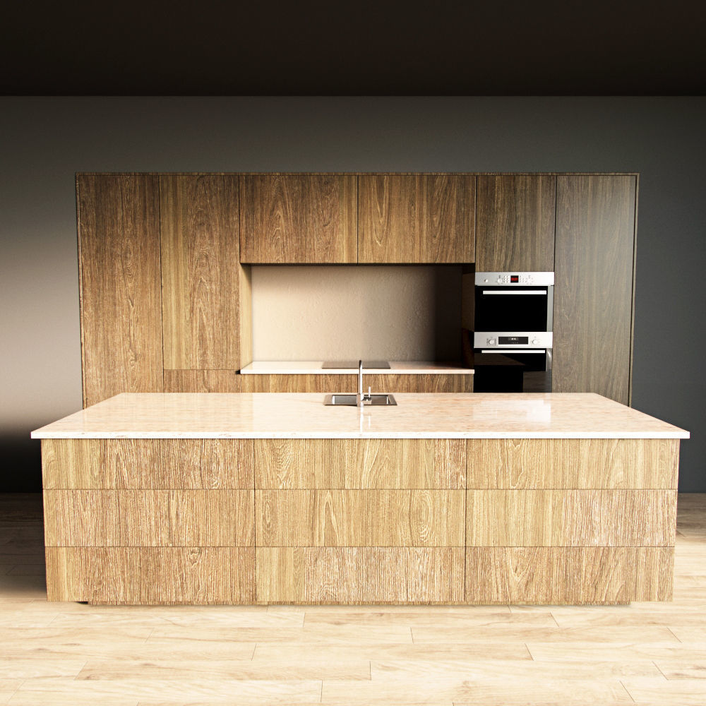 42-Kitchen6 texture 4 3D model_2