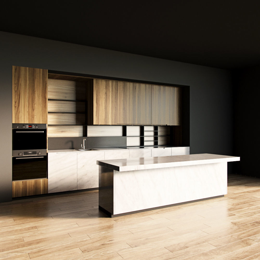 48-Kitchen12 texture 4 3D model_1