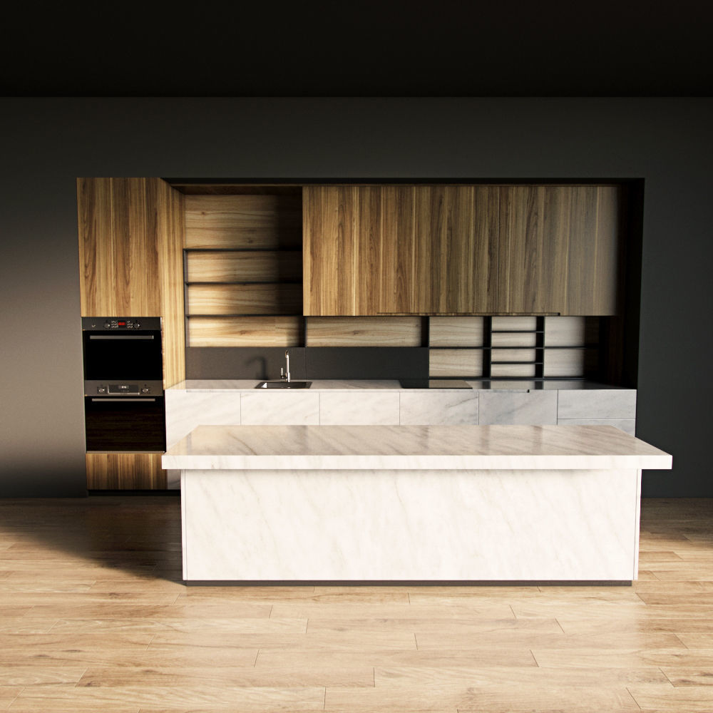48-Kitchen12 texture 4 3D model_2