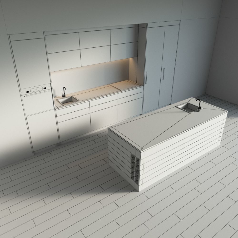5-Kitchen5 texture 1 3D model_3