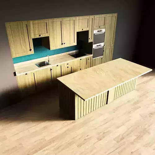 52-Kitchen4 texture 5 3D model