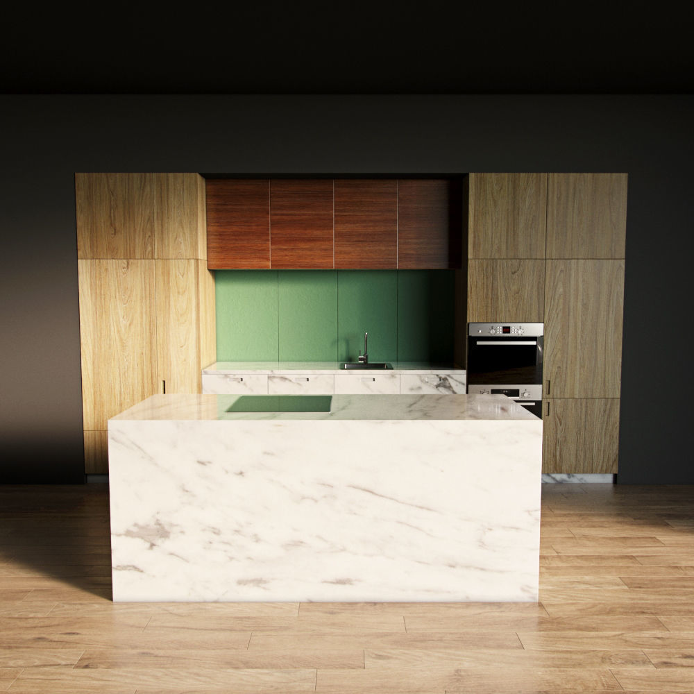 9-Kitchen9 texture 1 3D model_2