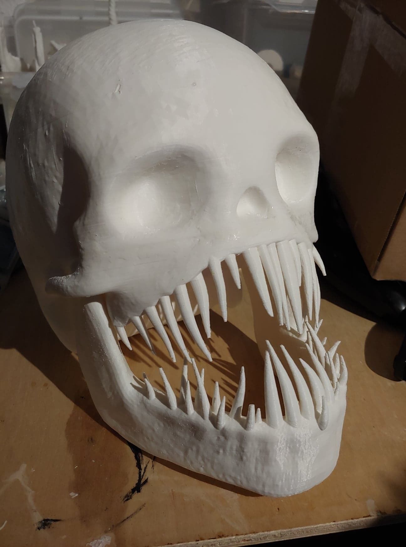 Supernatural Leviathan skull or Venom skull from Spiderman 3D print model_2