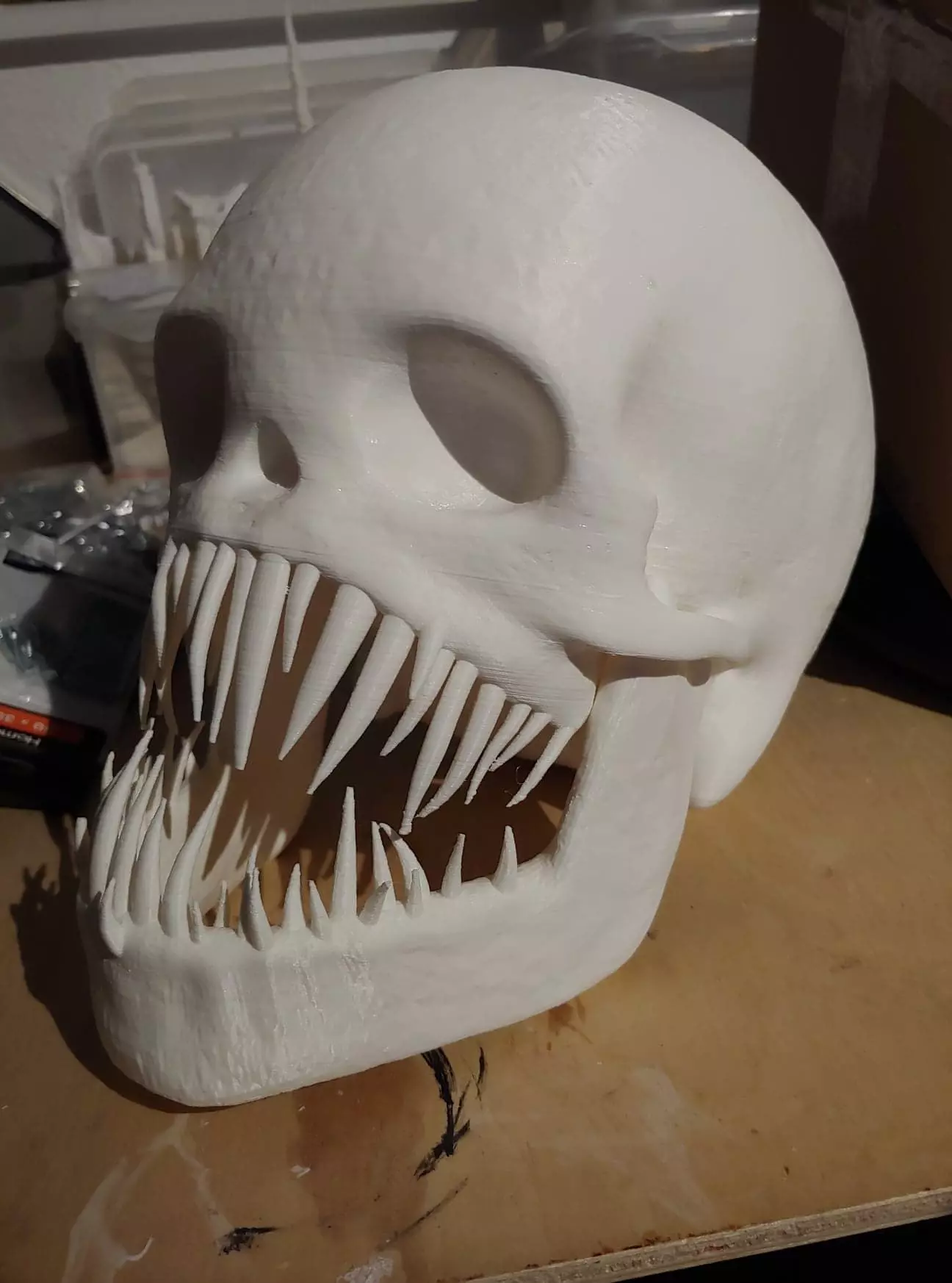 Supernatural Leviathan skull or Venom skull from Spiderman 3D print model_0