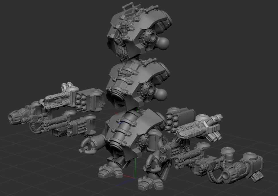 Tempest Legion Juggernaut 3D print model_5