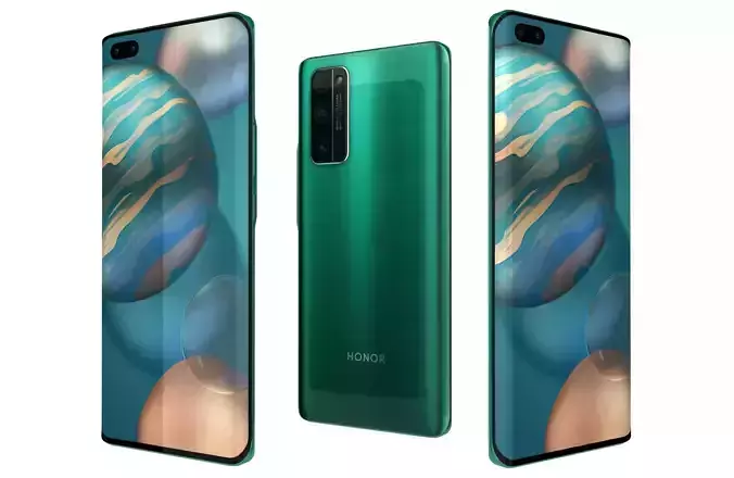 Honor 30 Plus Emerald Green