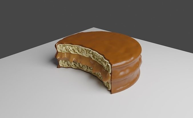 Bonbon Alfajor - Candy - Chocolate 3D model 7