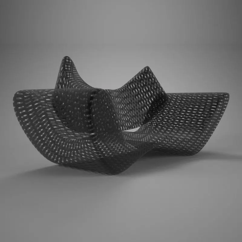 Grid Vray material 3D model