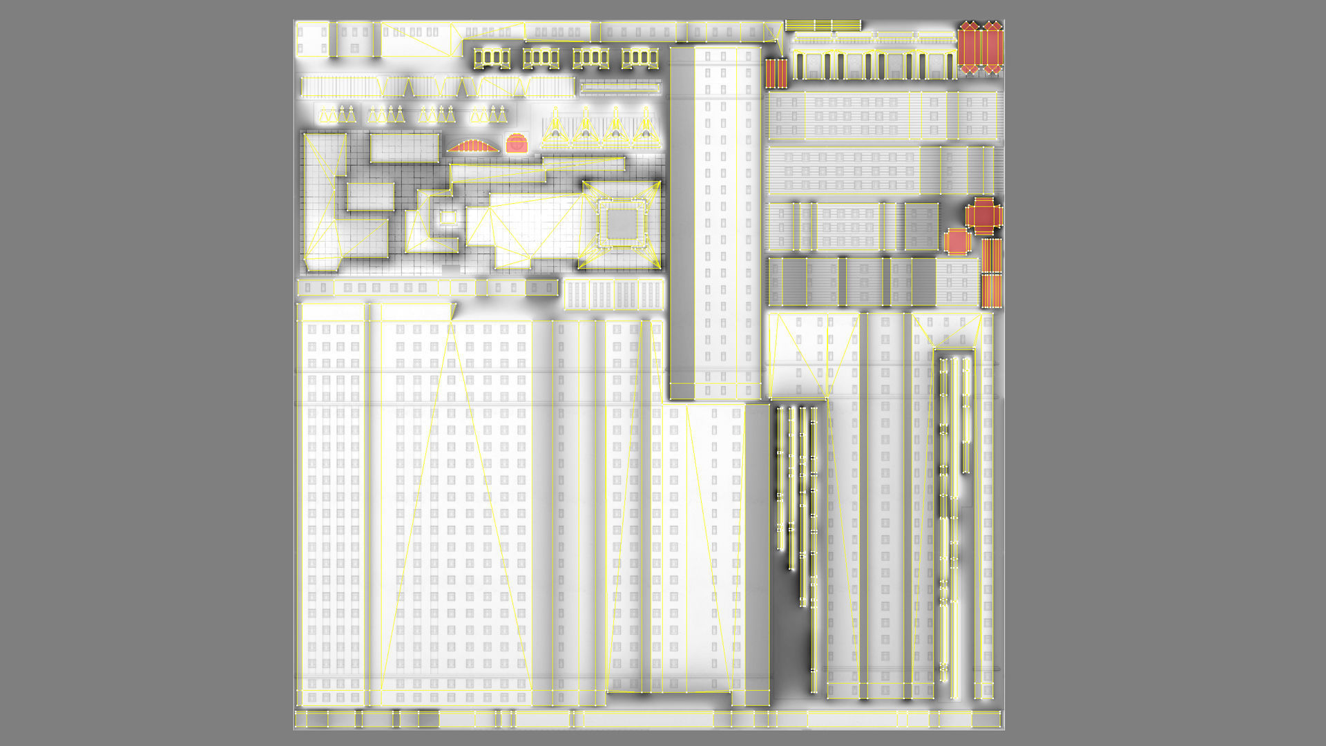 MSK Building 53 Low-poly 3D model_30