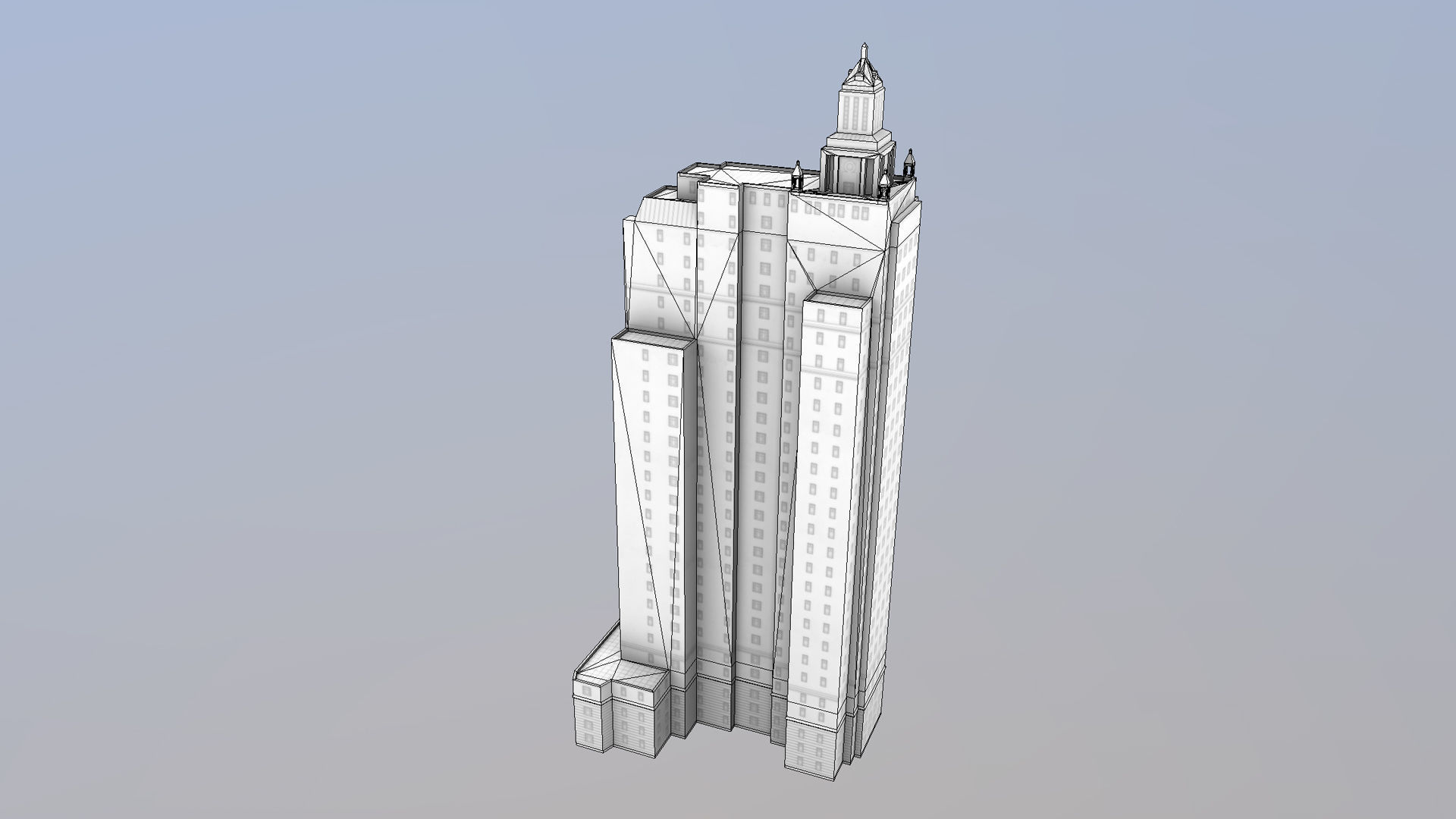 MSK Building 53 Low-poly 3D model_26