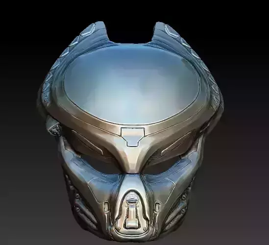 Fugitive Predator bio mask 3d model 3D model
