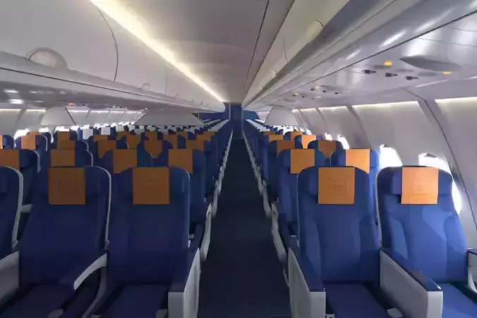 Airbus A330-300  Low-poly 3D model