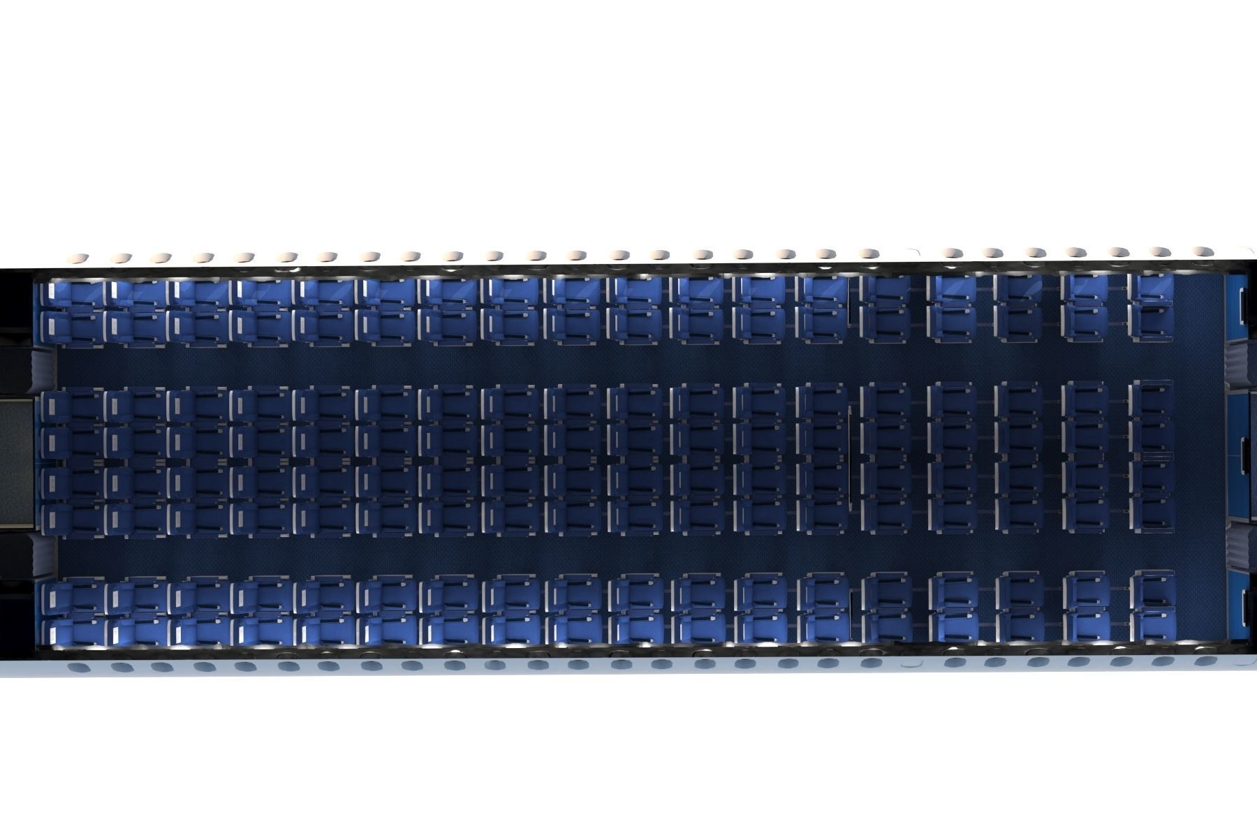 Airbus A330-300  Low-poly 3D model_14