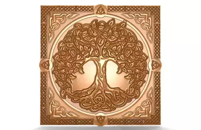Celtic tree of life CNC