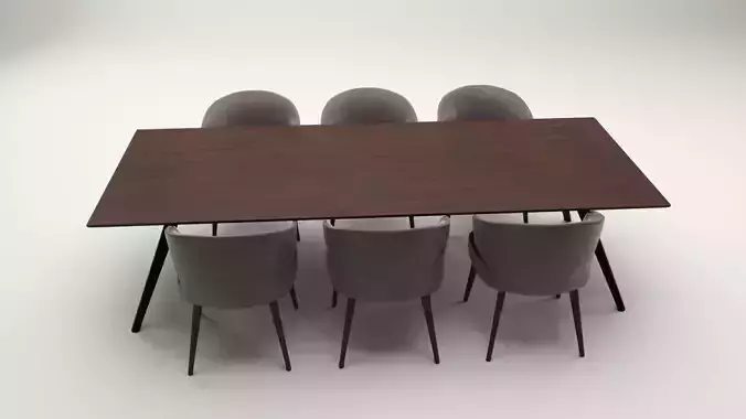 Meeting Table  3D model