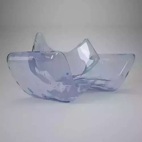 Glass Vray material Free 3D model