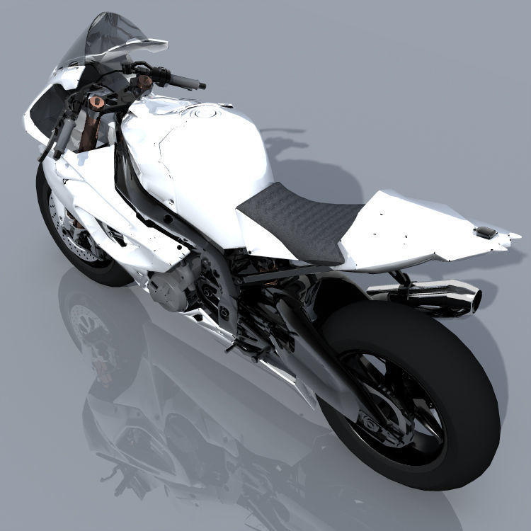 Motorbike 1000RR SBK Free 3D model_2