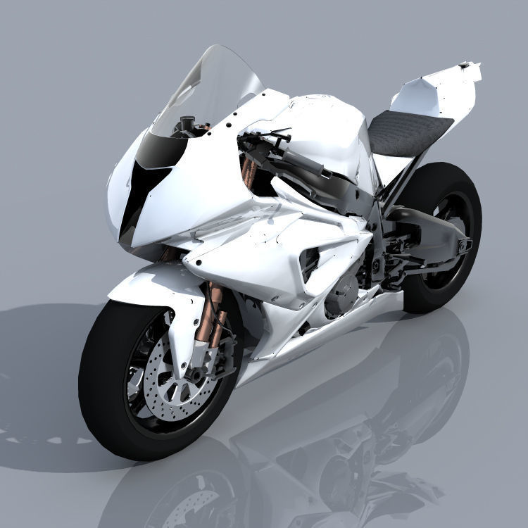 Motorbike 1000RR SBK Free 3D model_1