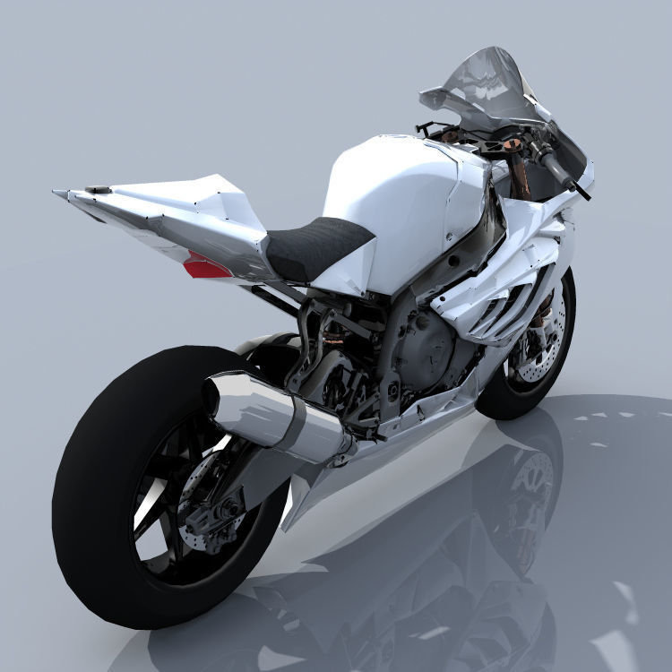 Motorbike 1000RR SBK Free 3D model_3