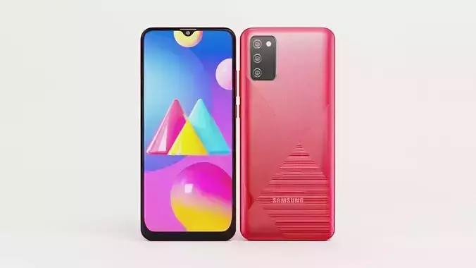 samsung galaxy m02s 3D model