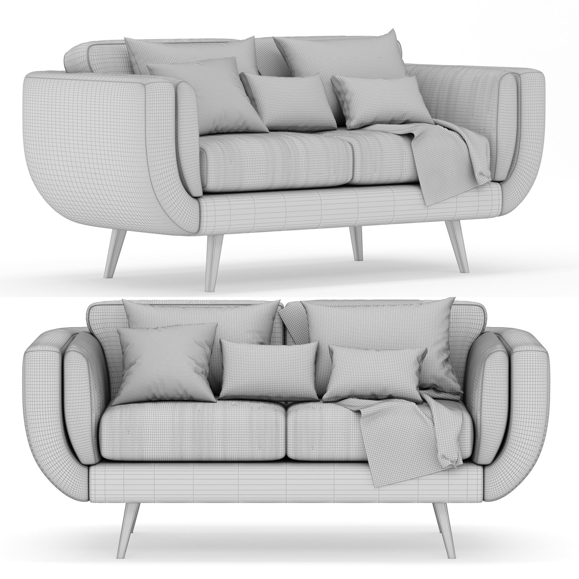 Zuri dfs sofa 3D model_7