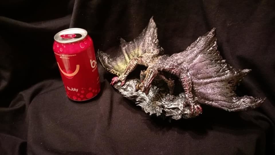 monster Hunter Gore Megala statue 3D model_6