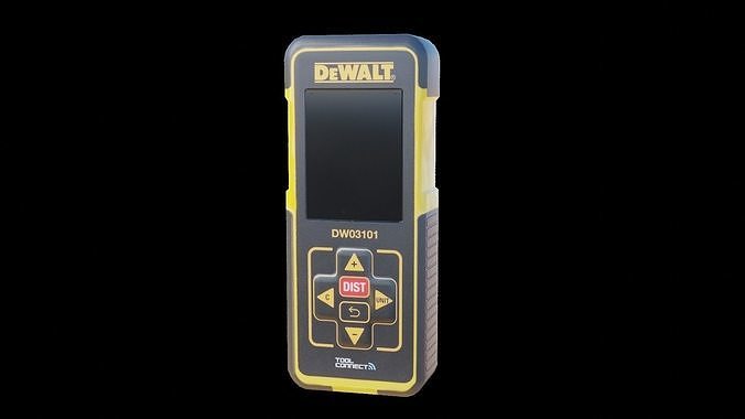Laser Distance Meter Low-poly 3D model