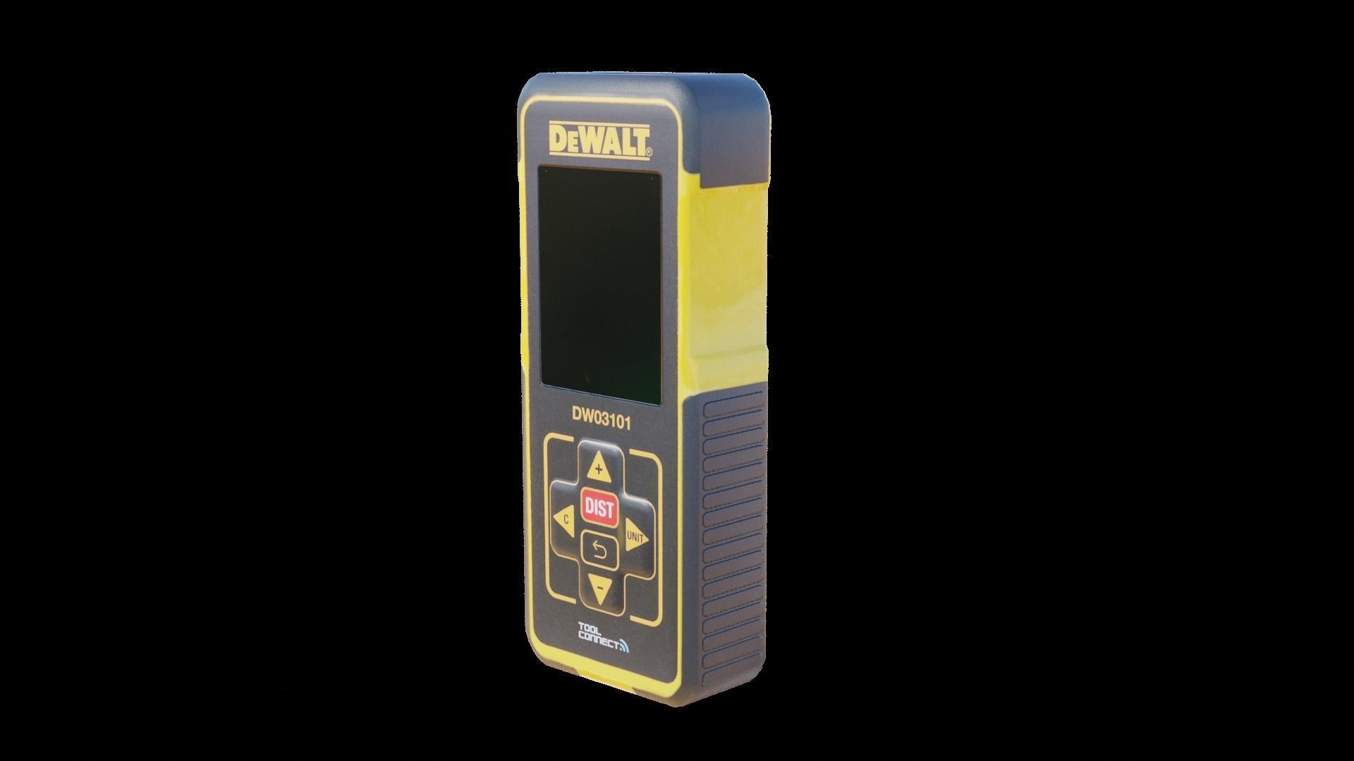 Laser Distance Meter Low-poly 3D model_1