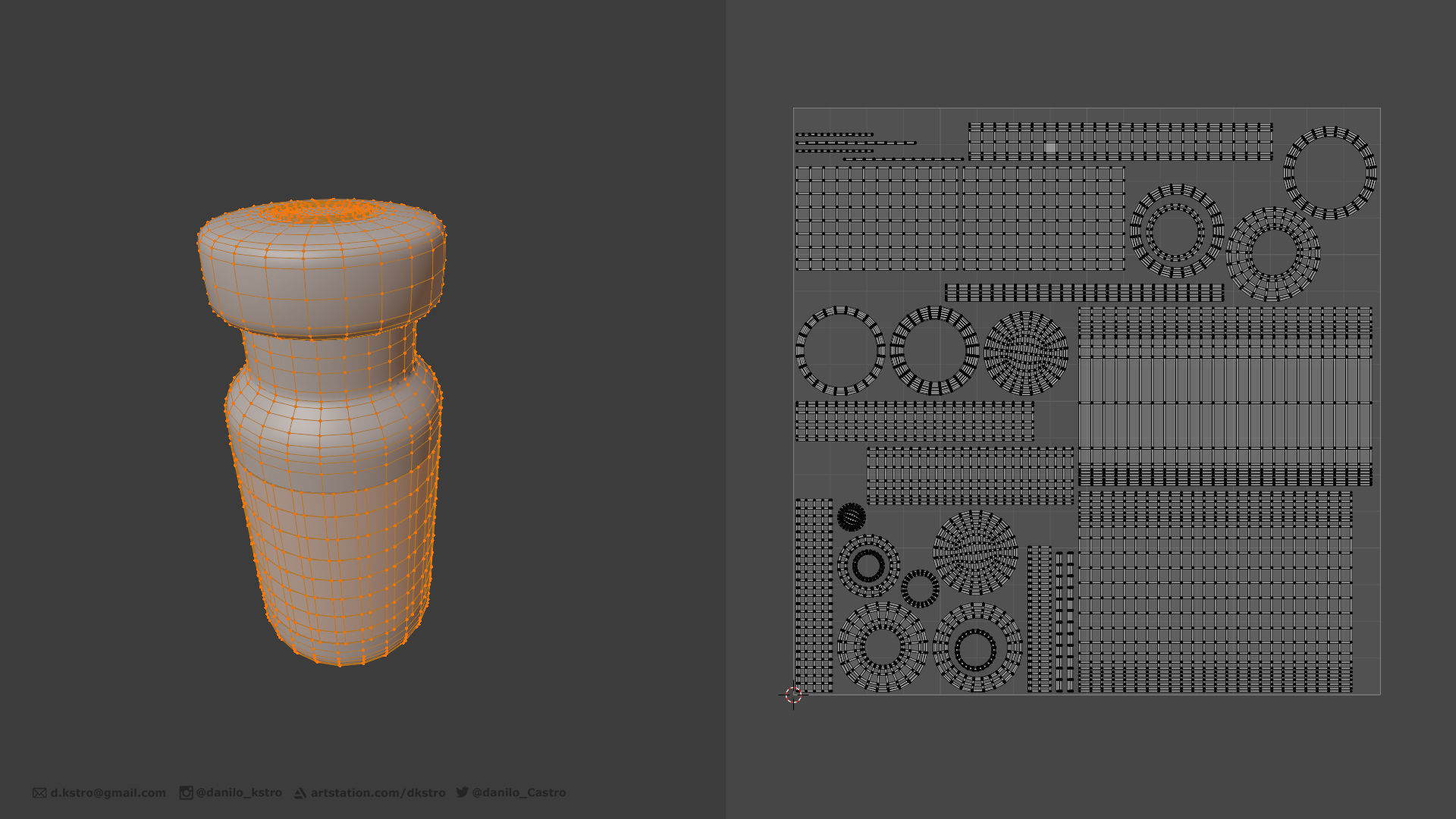 Syringe and Ampoule - 2k Textures 3D model_8