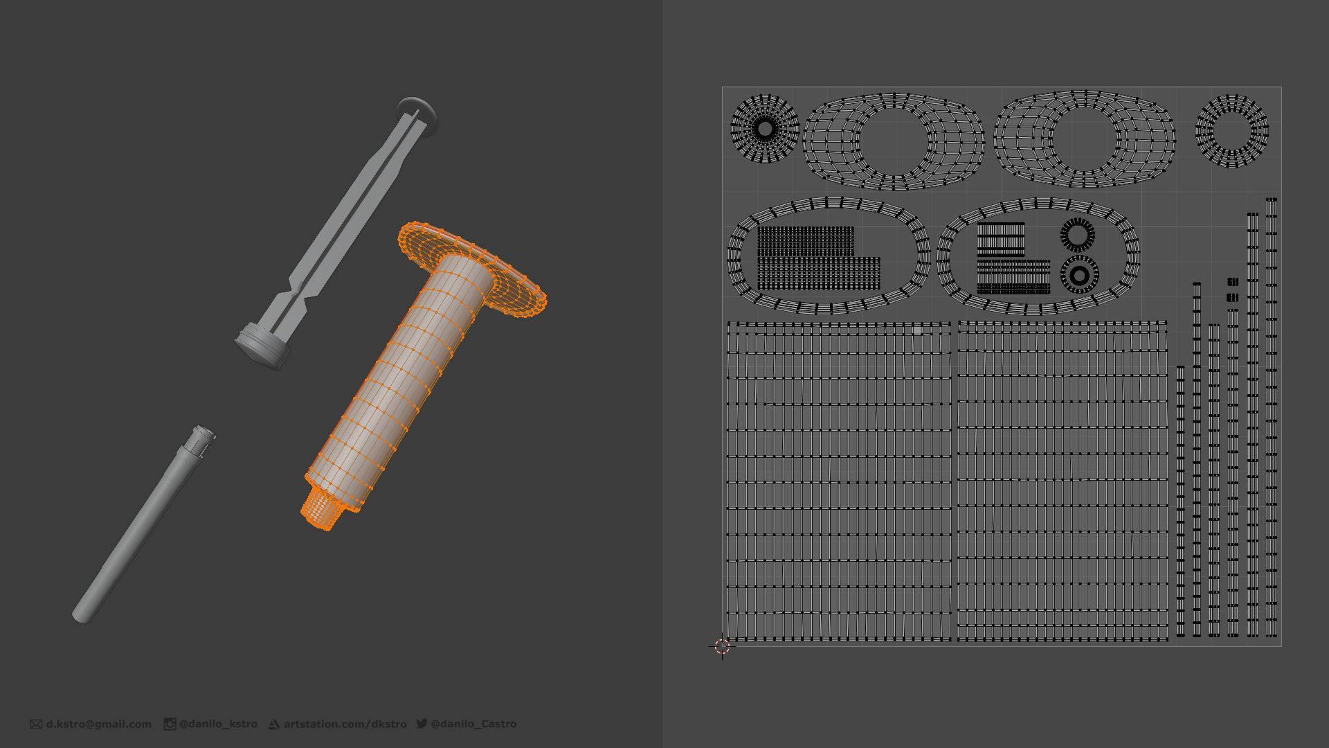 Syringe and Ampoule - 2k Textures 3D model_6