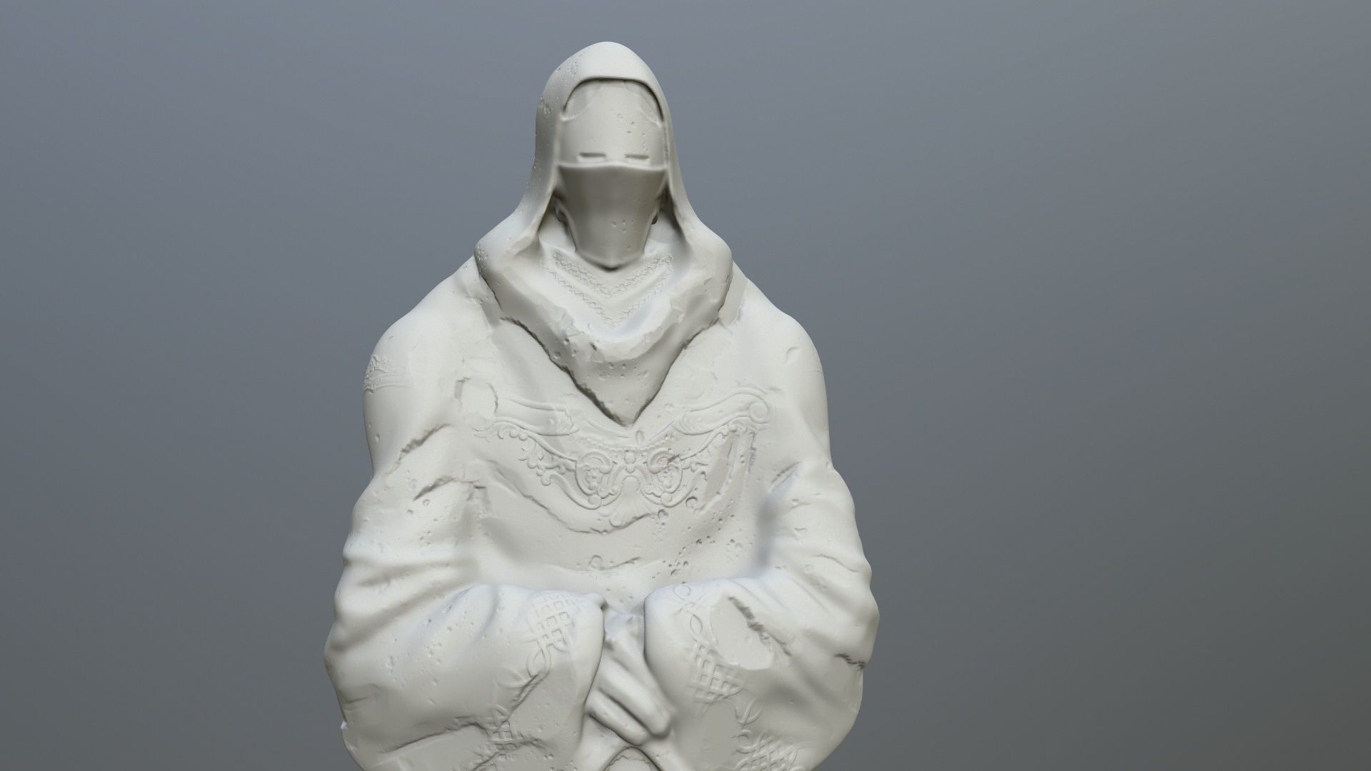 statue 3 lord of rings 3D print model_6