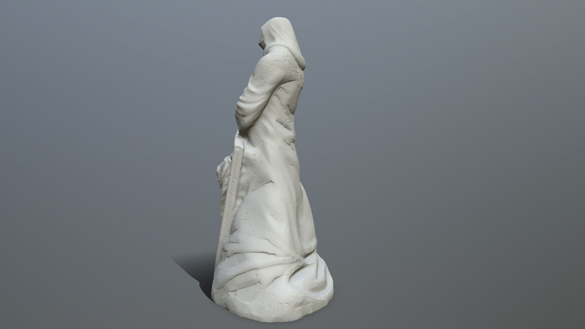 statue 3 lord of rings 3D print model_3