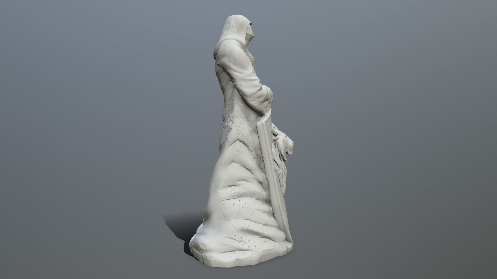 statue 3 lord of rings 3D print model_1