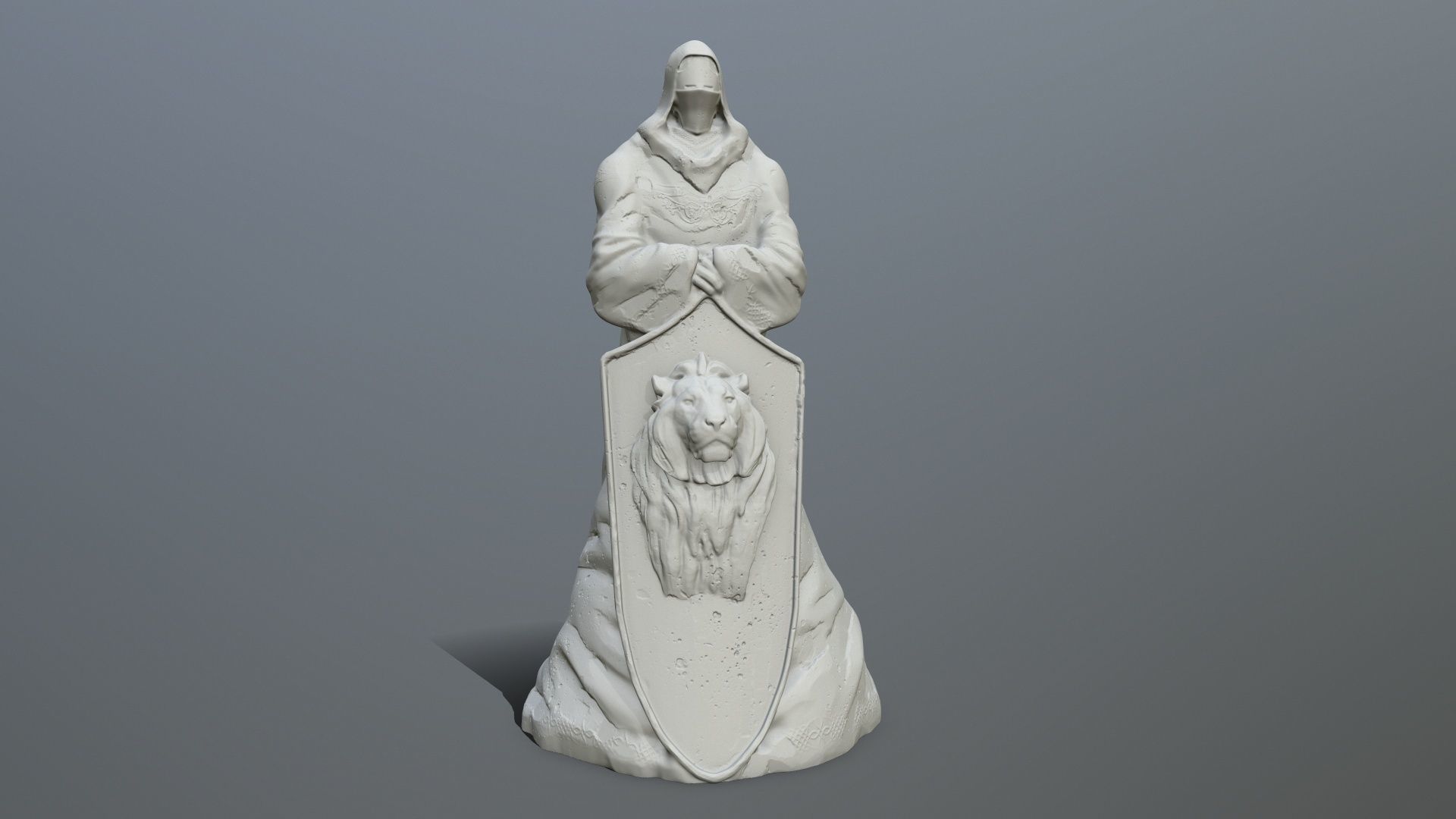 statue 3 lord of rings 3D print model_5