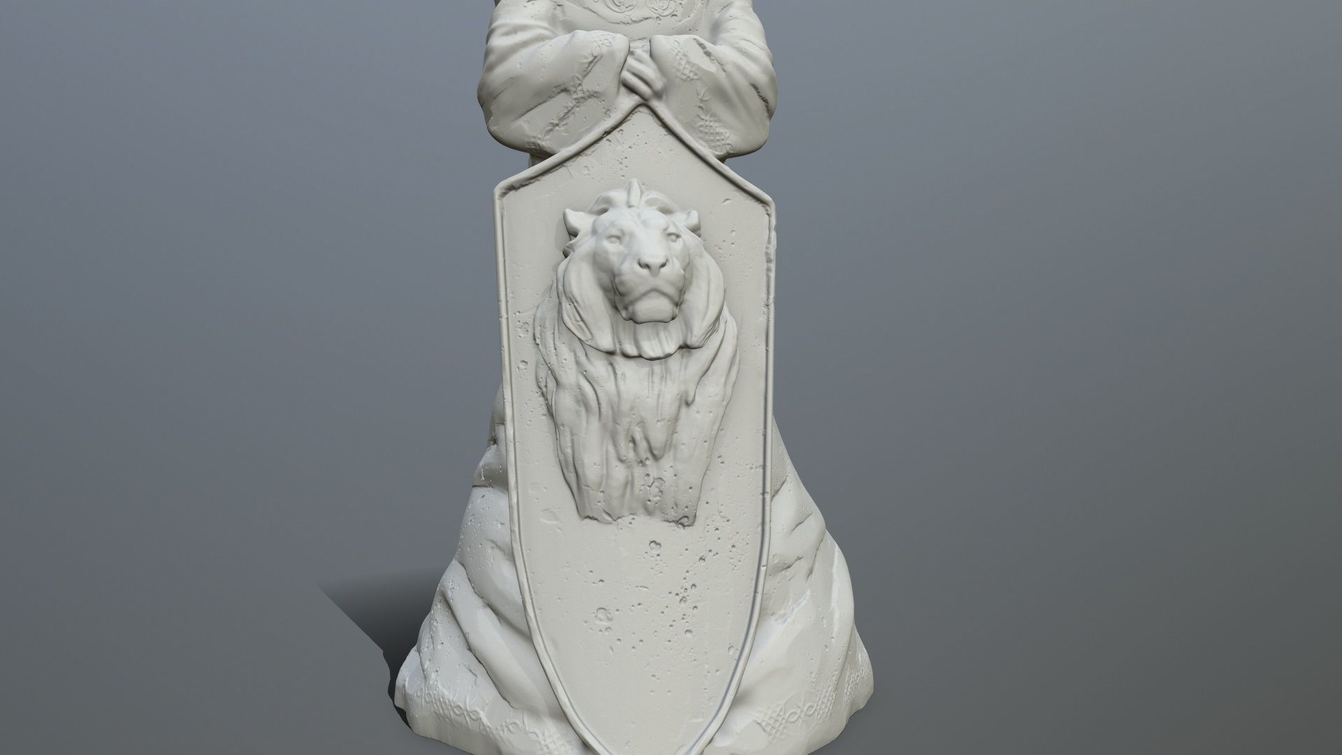 statue 3 lord of rings 3D print model_7